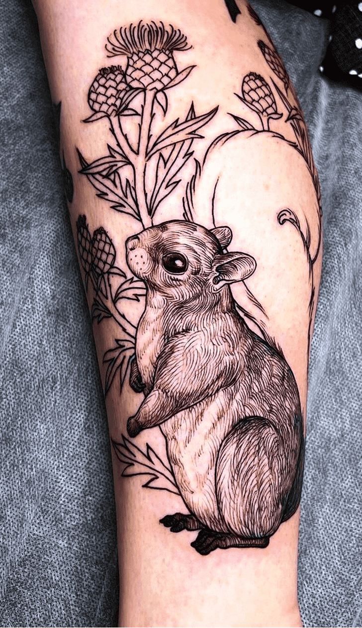 Squirrel Tattoo Shot