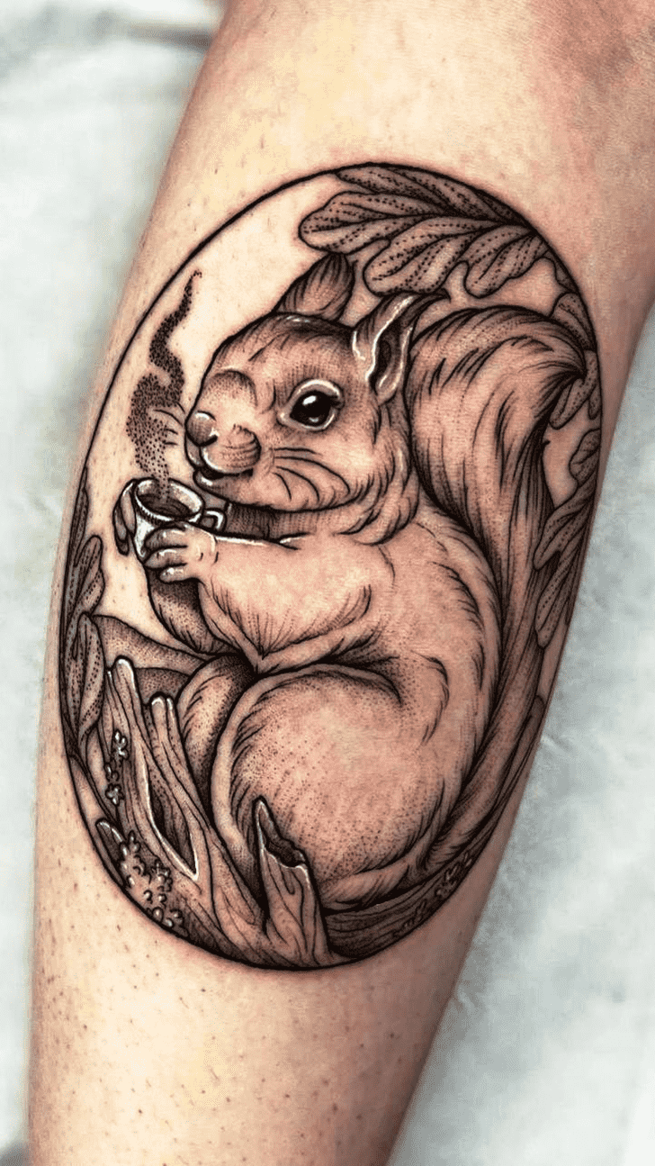 Squirrel Tattoo Snapshot