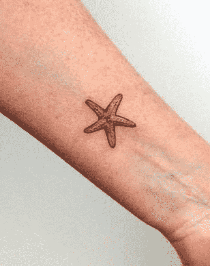 Starfish Tattoo Portrait