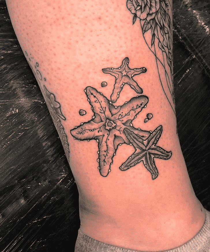 Starfish Tattoo Shot