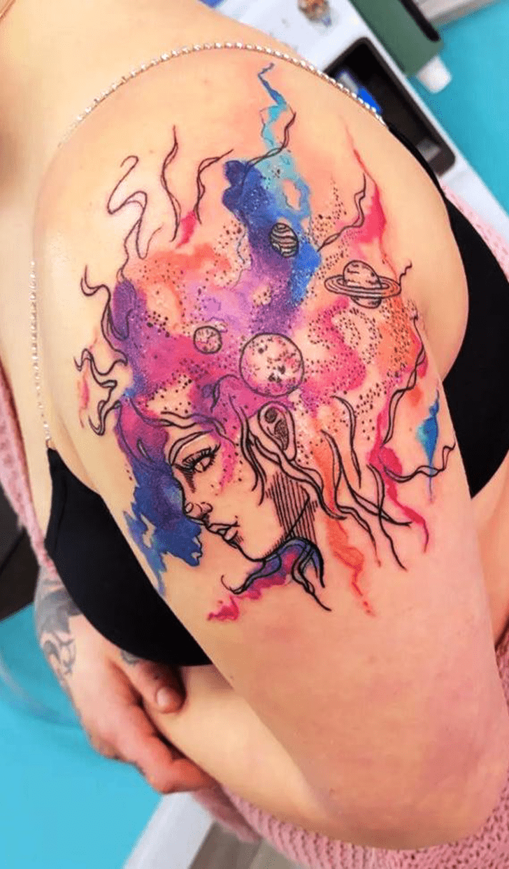 Stargirl Tattoo Design Image