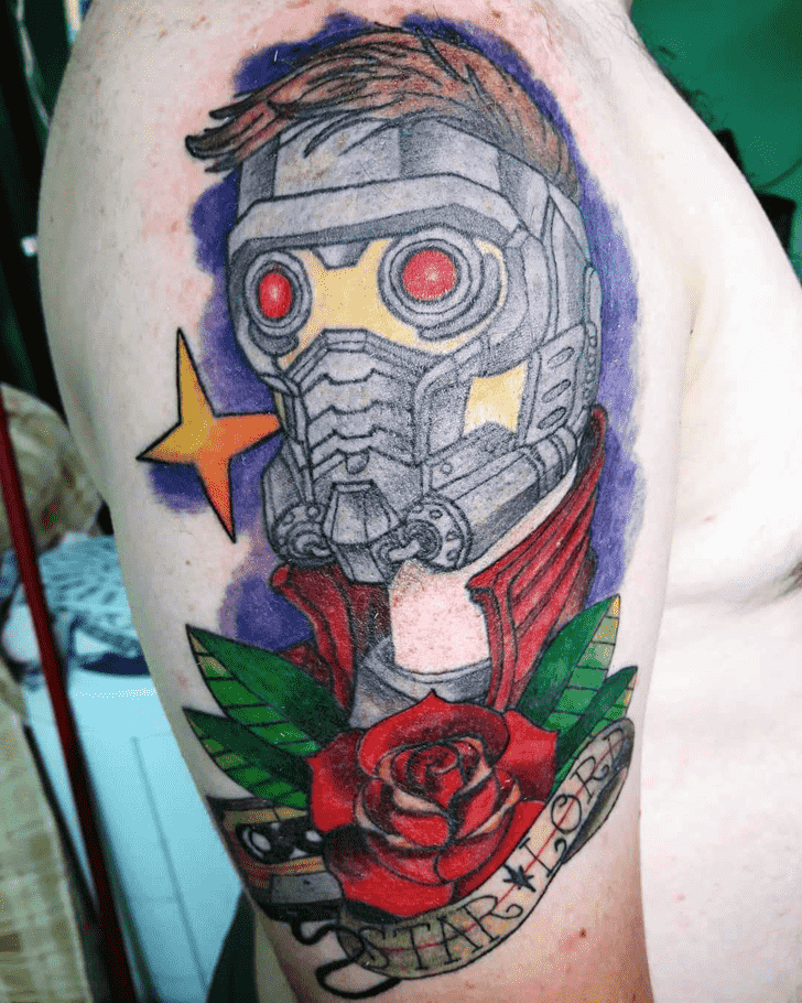Star Lord Tattoo Portrait