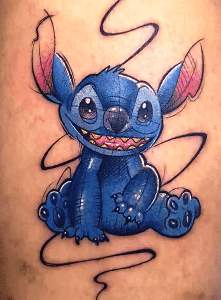 Stitch Tattoo Figure