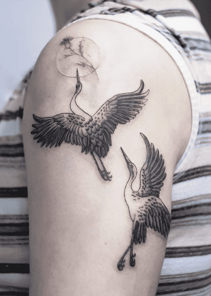 Stork Tattoo Picture