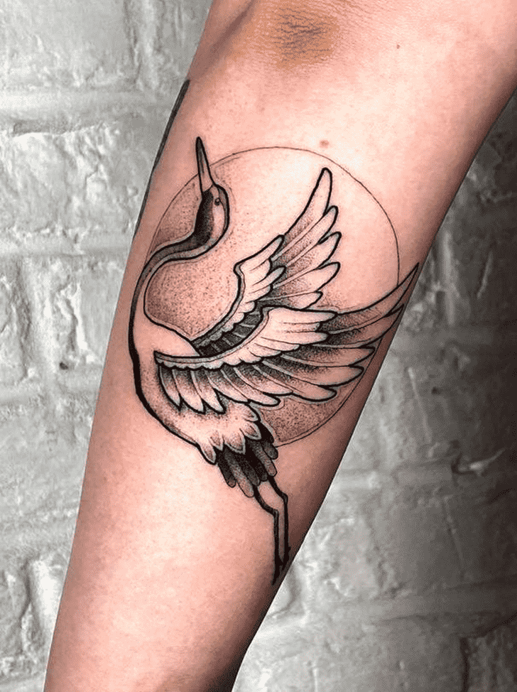 Stork Tattoo Photograph