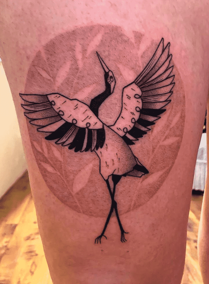 Stork Tattoo Photo