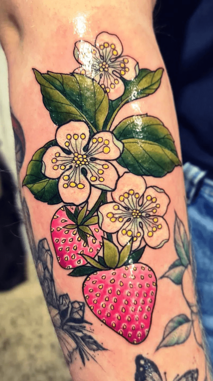 Strawberry Tattoo Photo