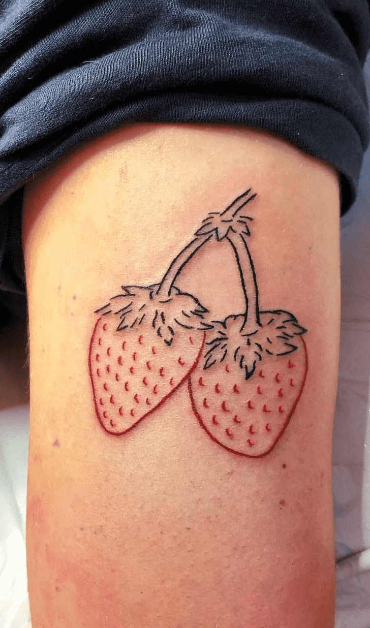 Strawberry Tattoo Ink