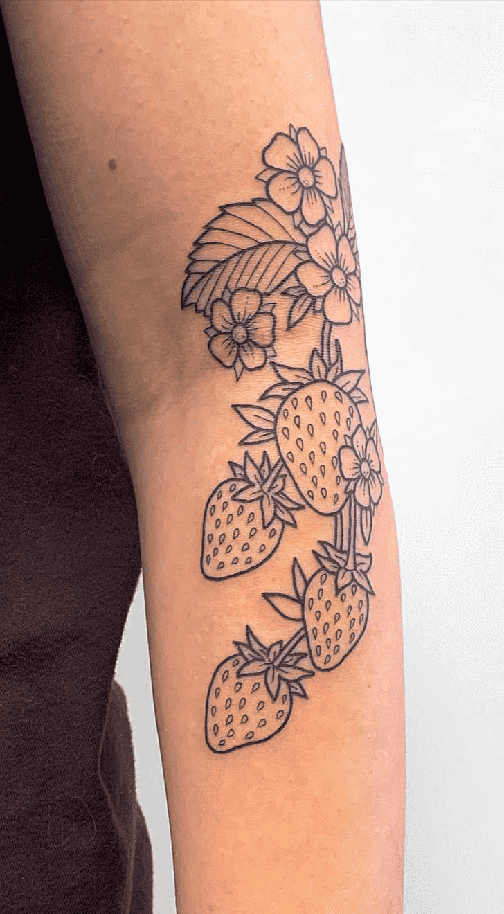 Strawberry Tattoo Photo