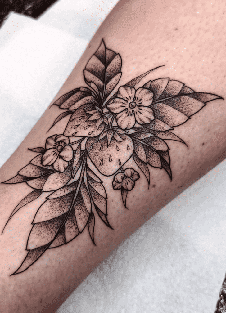 Strawberry Tattoo Photos