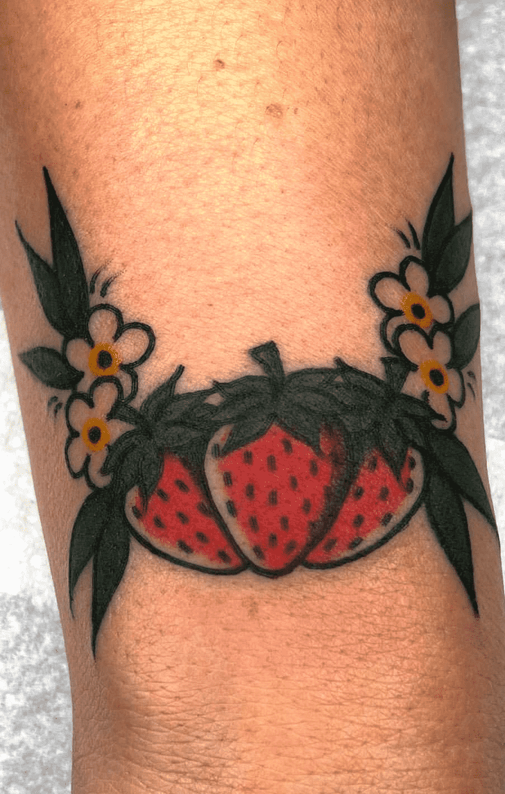Strawberry Tattoo Photograph