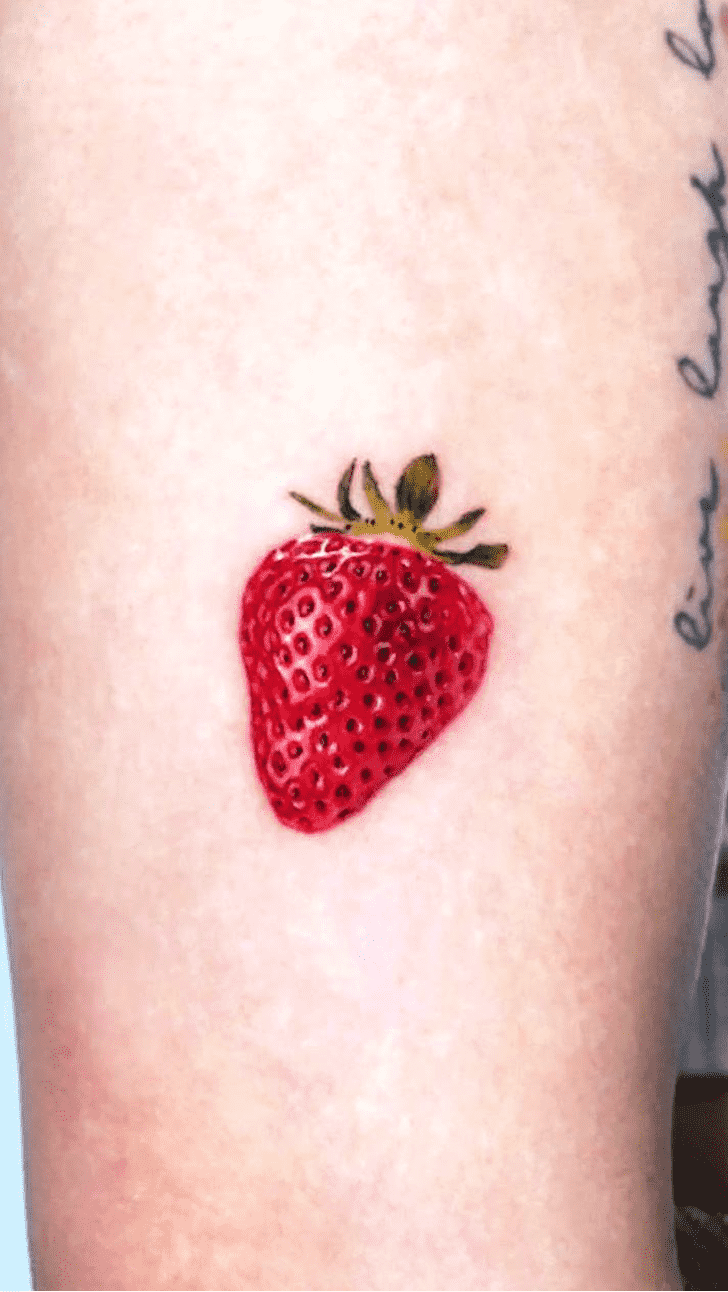 Strawberry Tattoo Snapshot