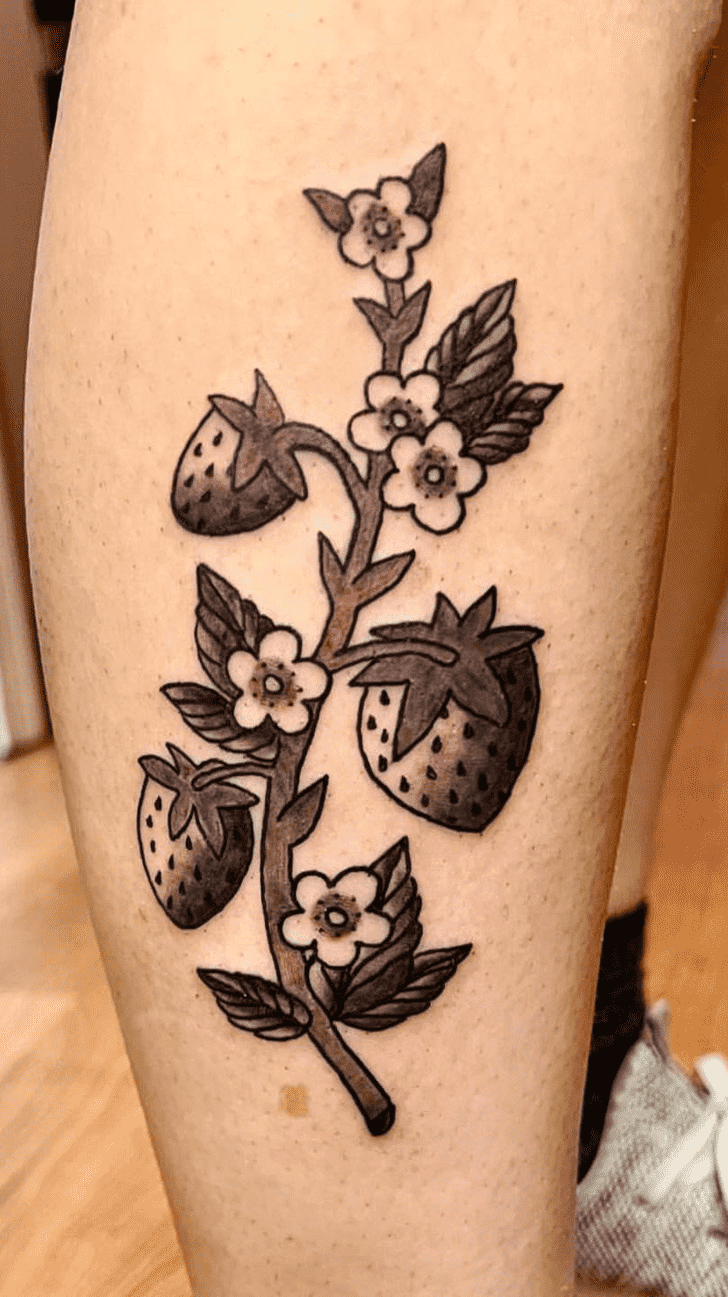 Strawberry Tattoo Photos