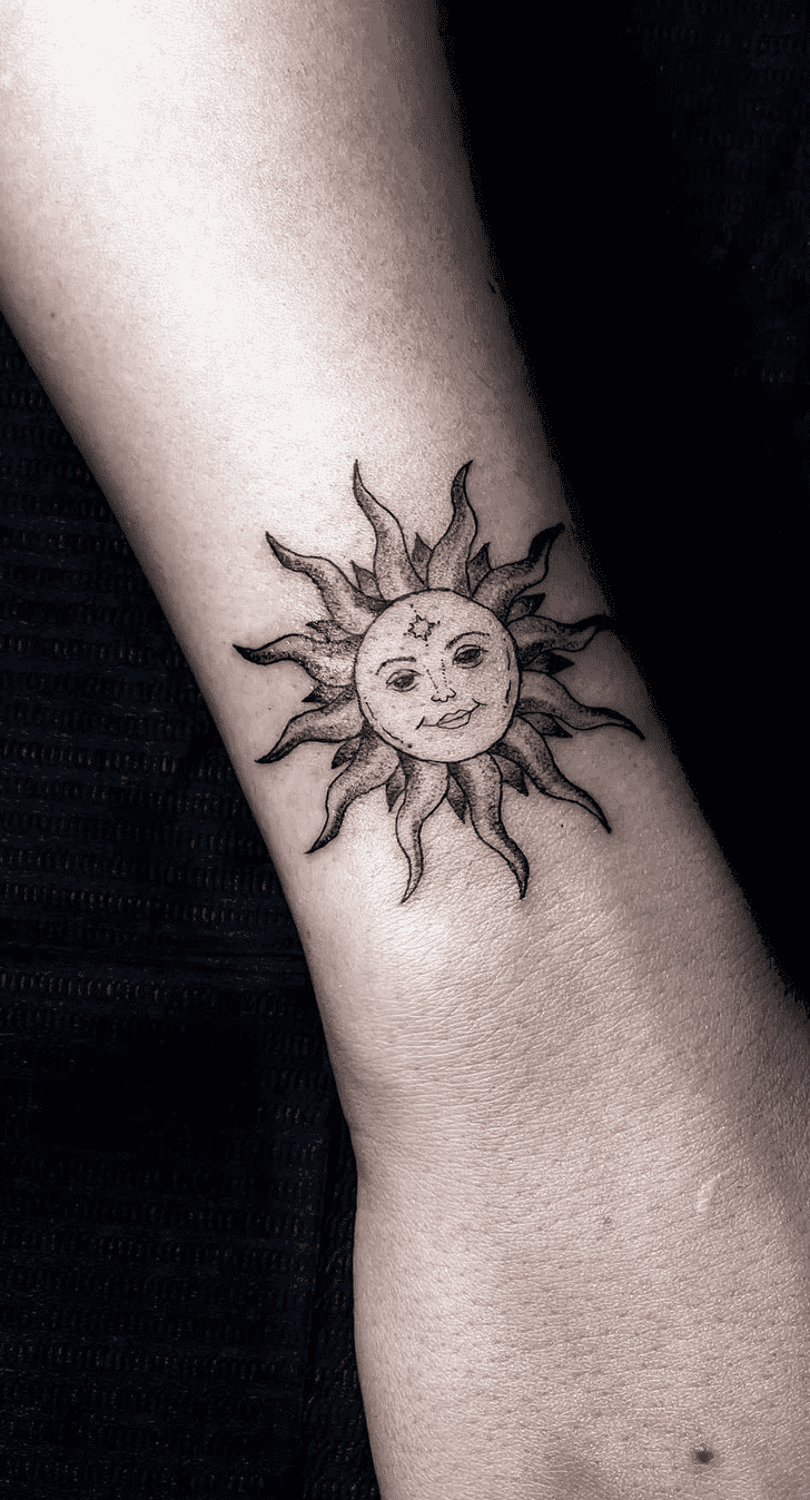 Sun Tattoo Photograph