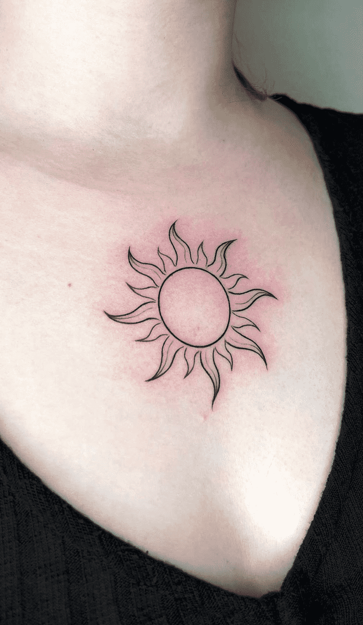 Sun Tattoo Ink