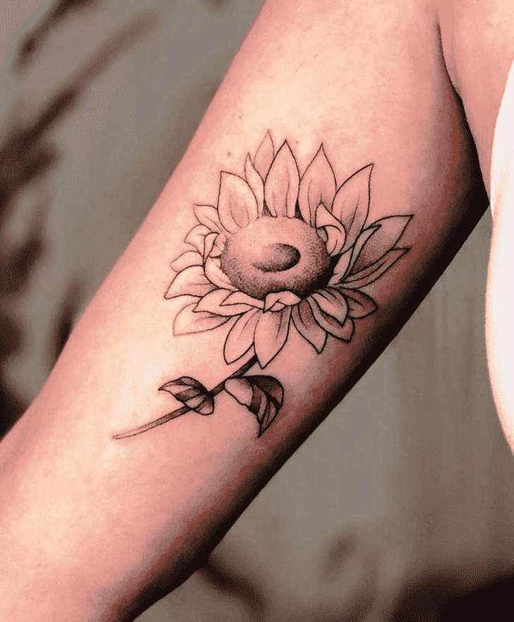 Sunflower Tattoo Picture