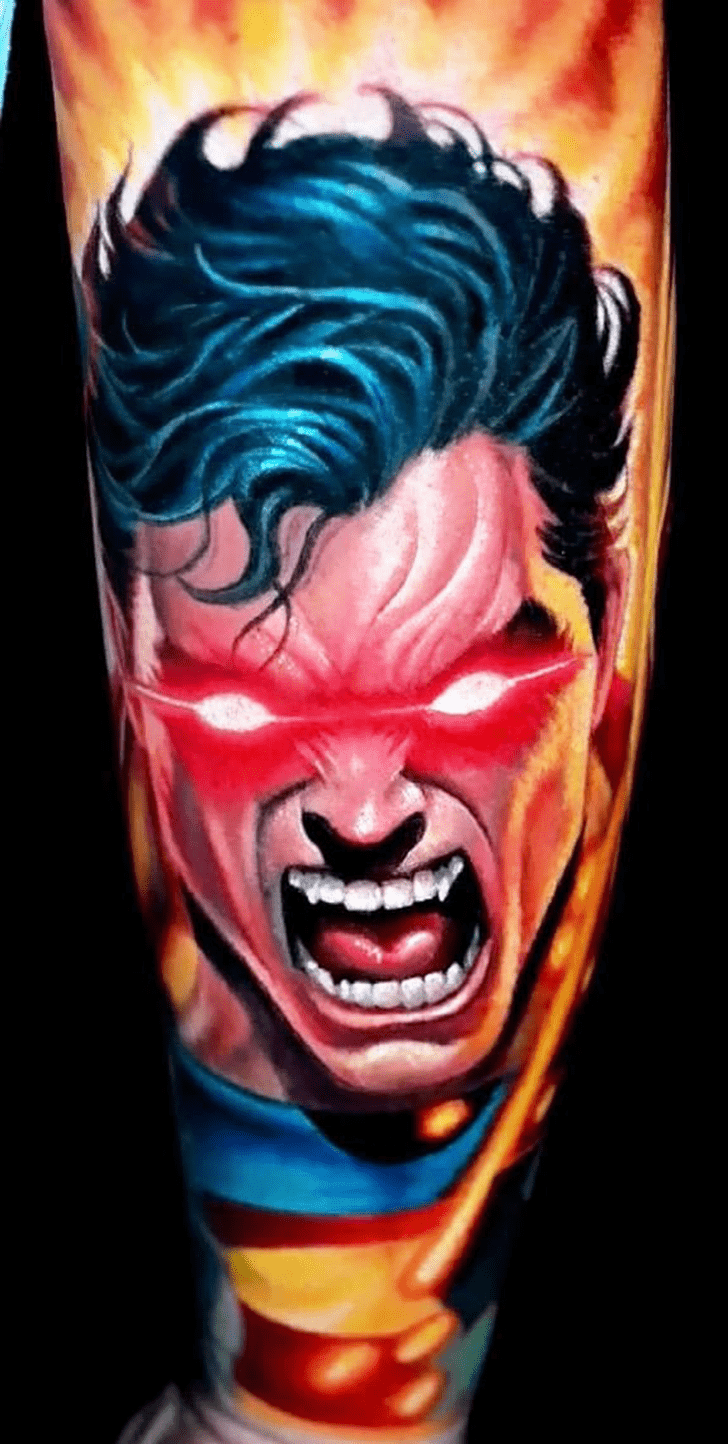 Superman Tattoo Design Image