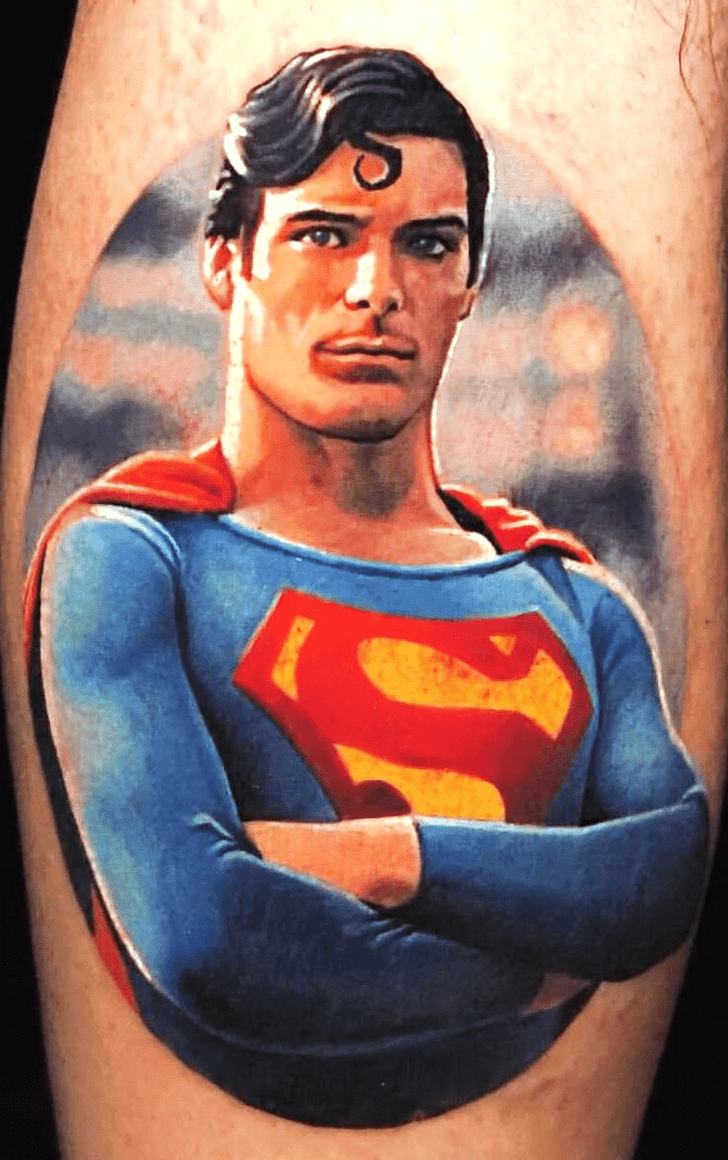 Superman Tattoo Photos