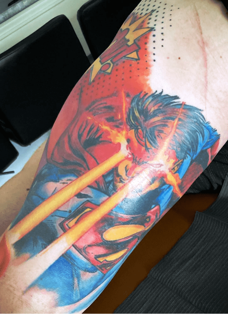Superman Tattoo Ink