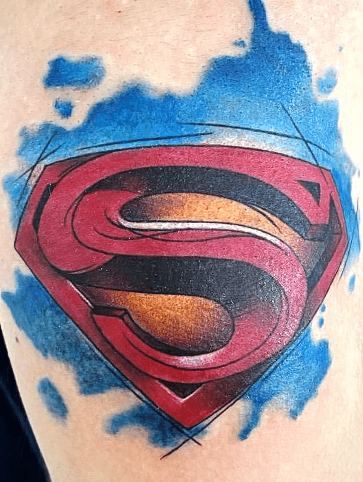Superman Tattoo Photo