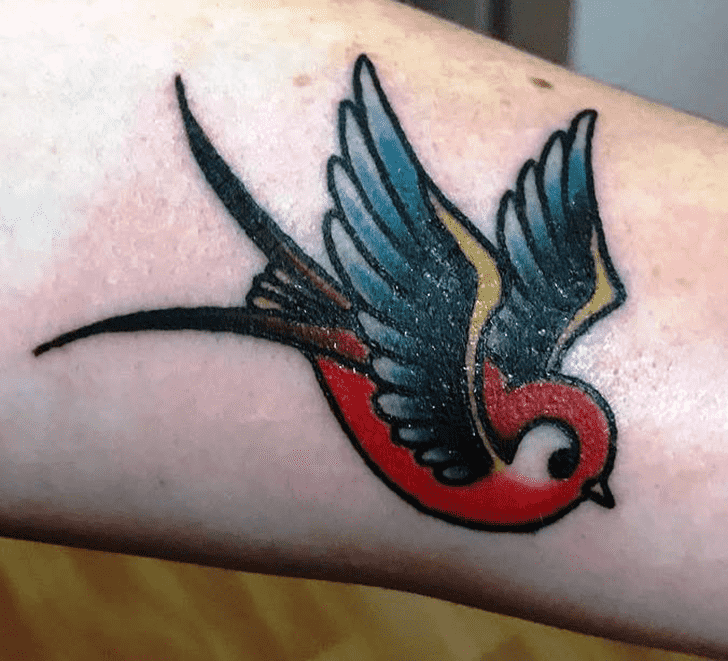 Swallow Bird Tattoo Figure