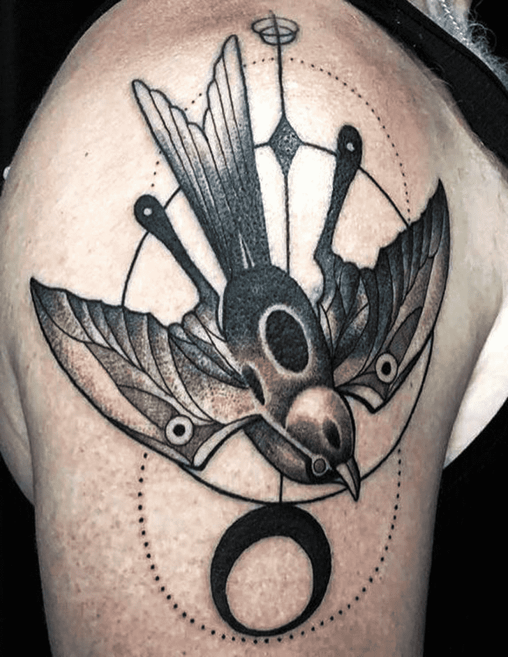 Swallow Bird Tattoo Design Image