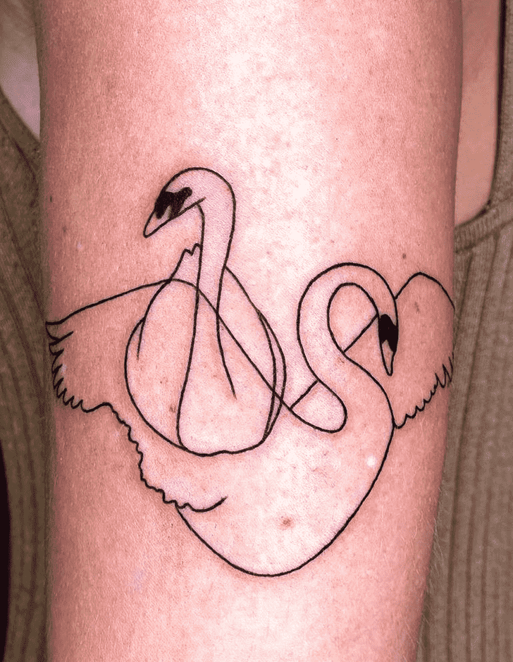 Swan Tattoo Design Image