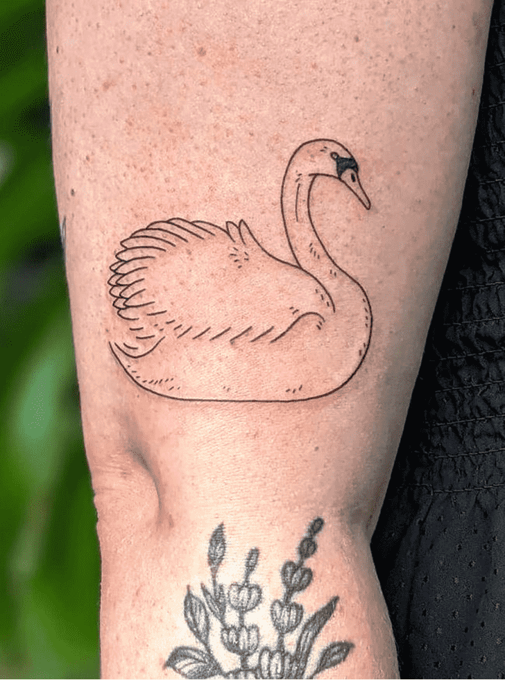 Swan Tattoo Picture