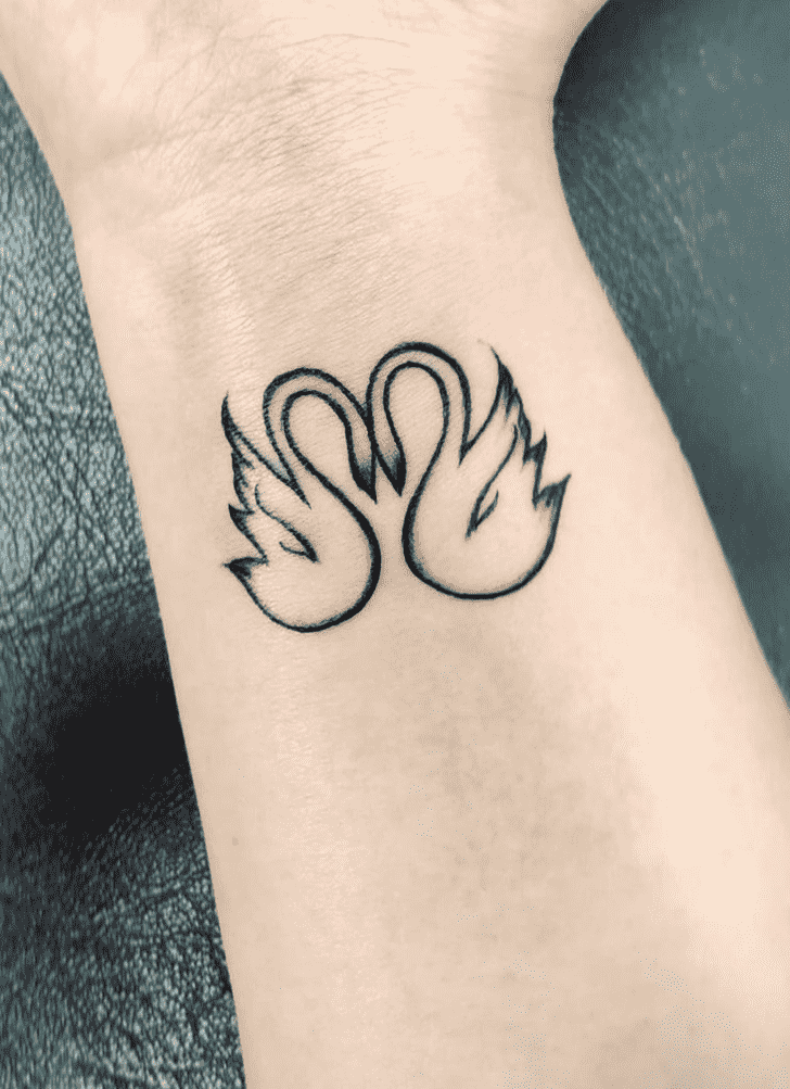Swan Tattoo Photograph