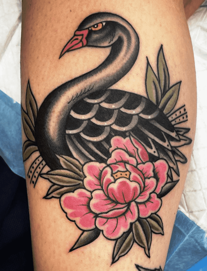 Swan Tattoo Ink