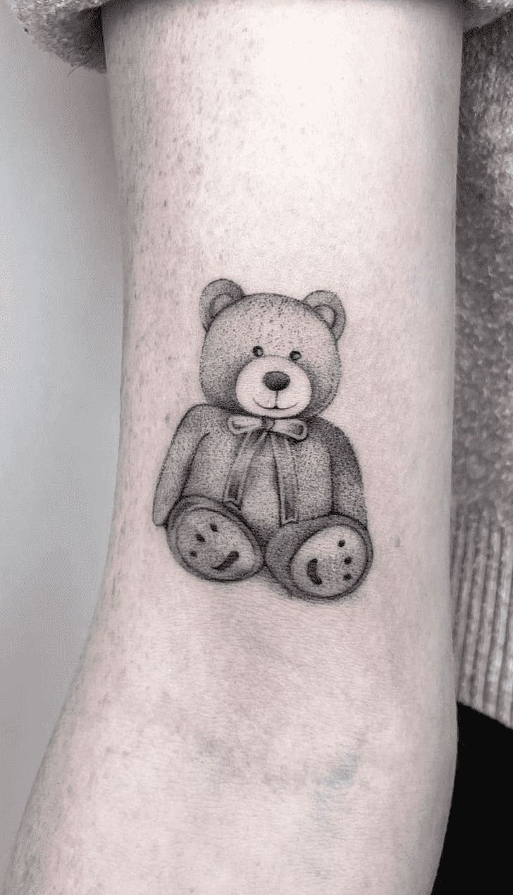 Teddy Day Tattoo Portrait