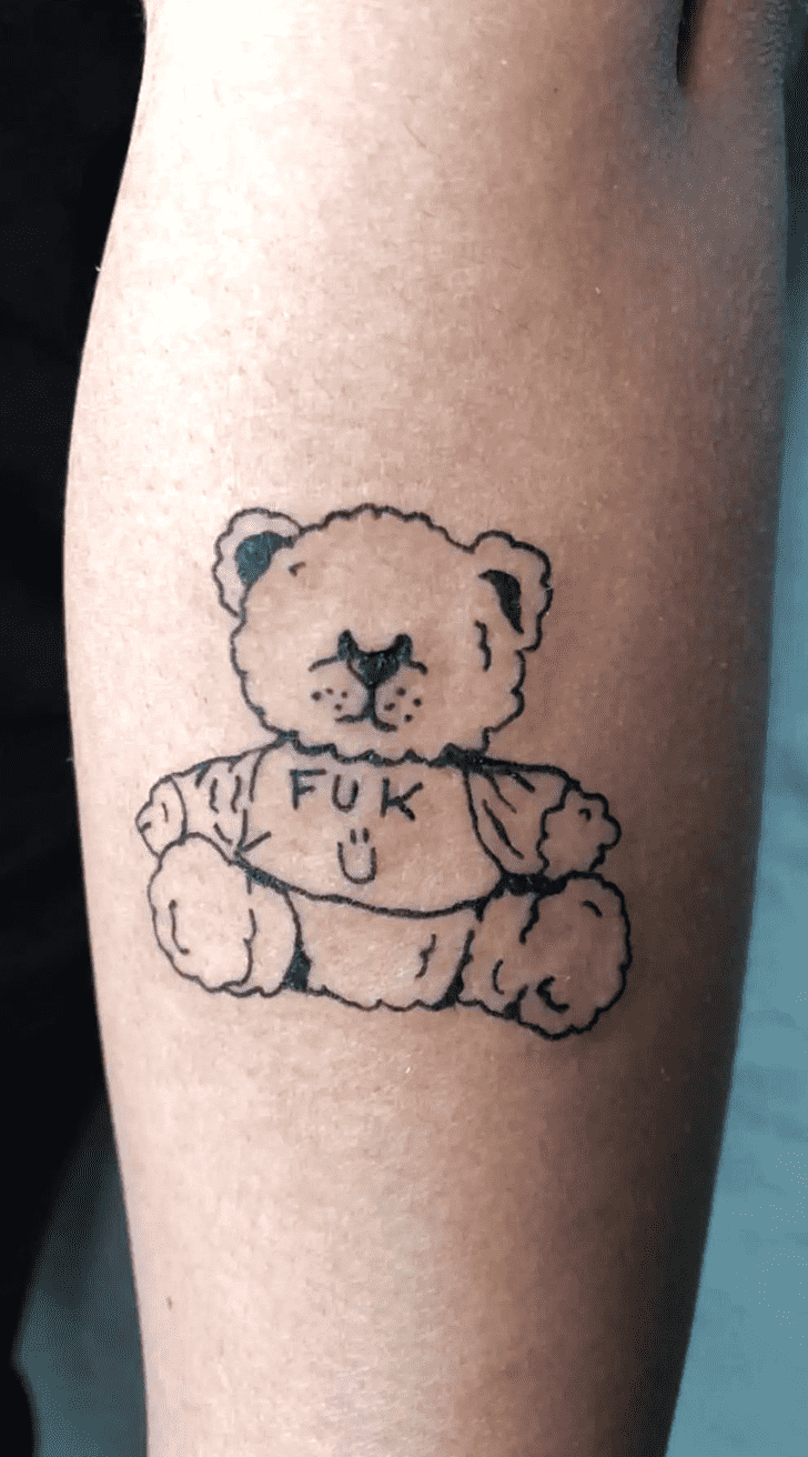 Teddy Day Tattoo Design Image
