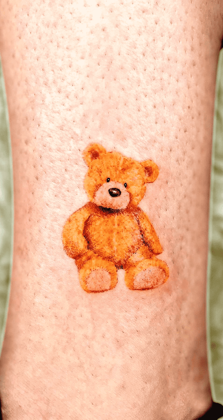 Teddy Day Tattoo Portrait