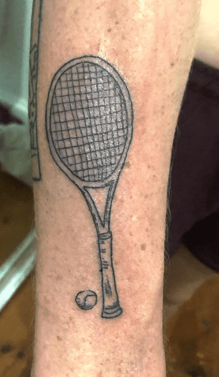 Tennis Tattoo Portrait
