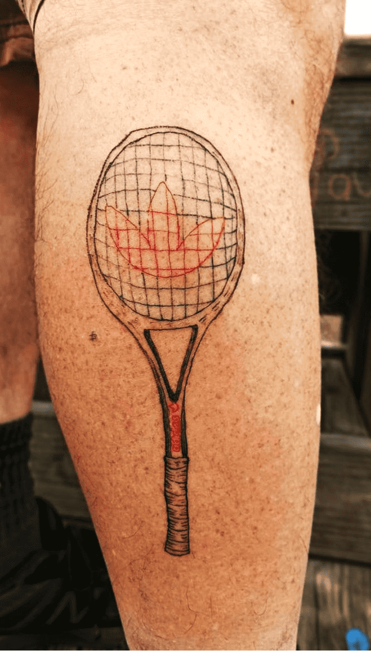 Tennis Tattoo Shot