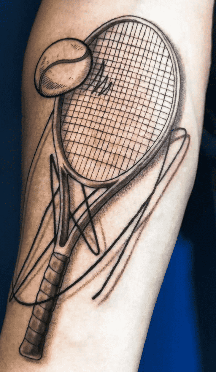 Tennis Tattoo Photograph
