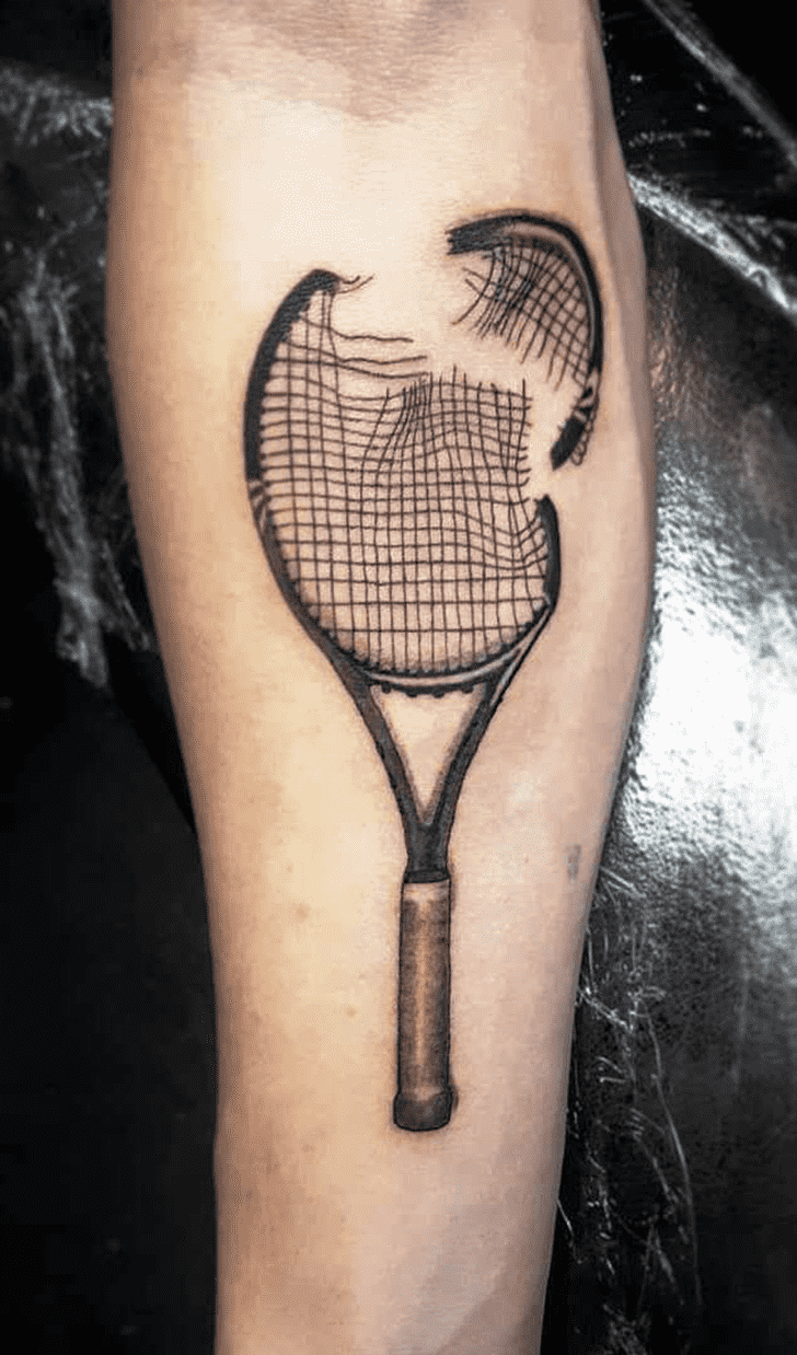 Tennis Tattoo Figure