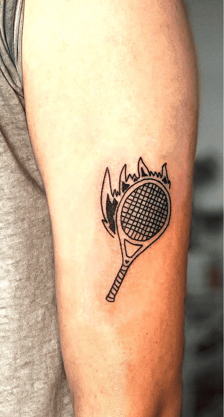Tennis Tattoo Ink