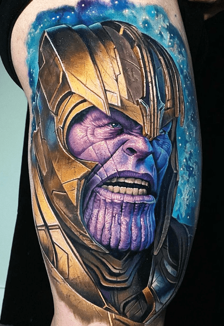 Thanos Tattoo Picture