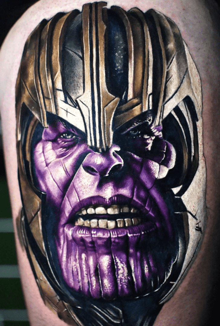 Thanos Tattoo Photo