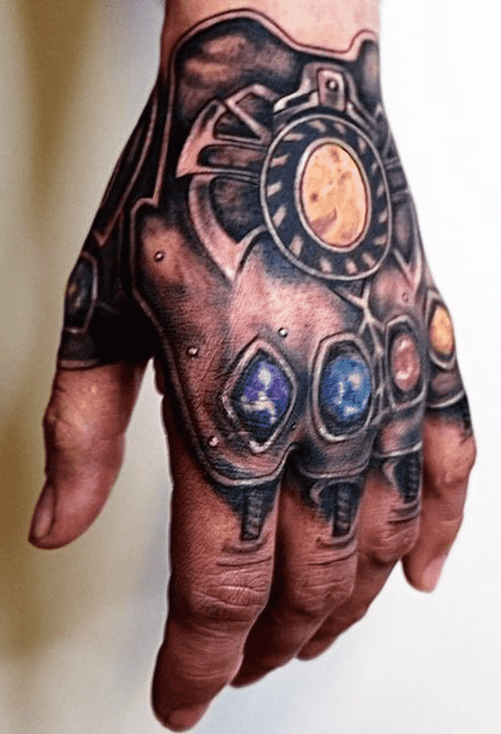 Thanos Tattoo Picture