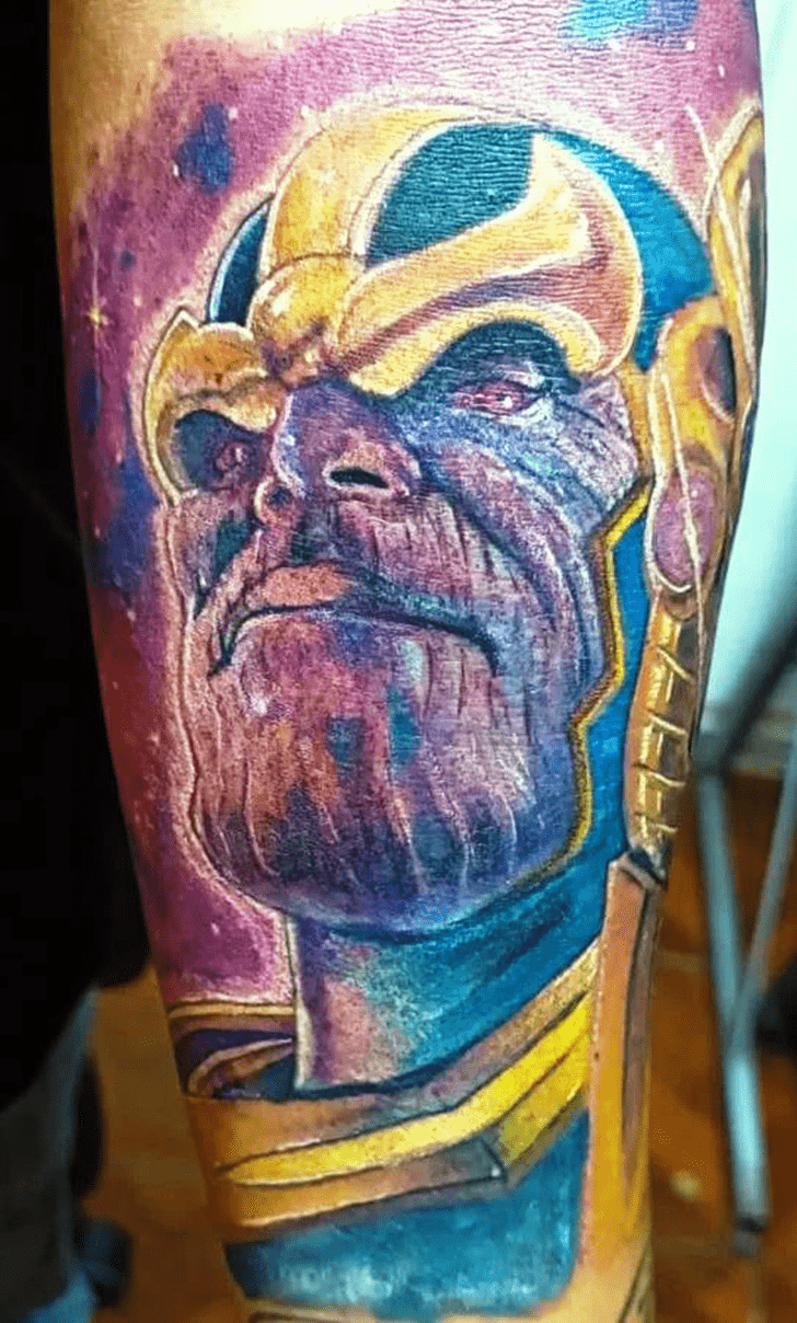 Thanos Tattoo Snapshot
