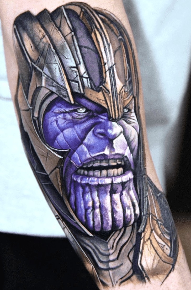 Thanos Tattoo Ink