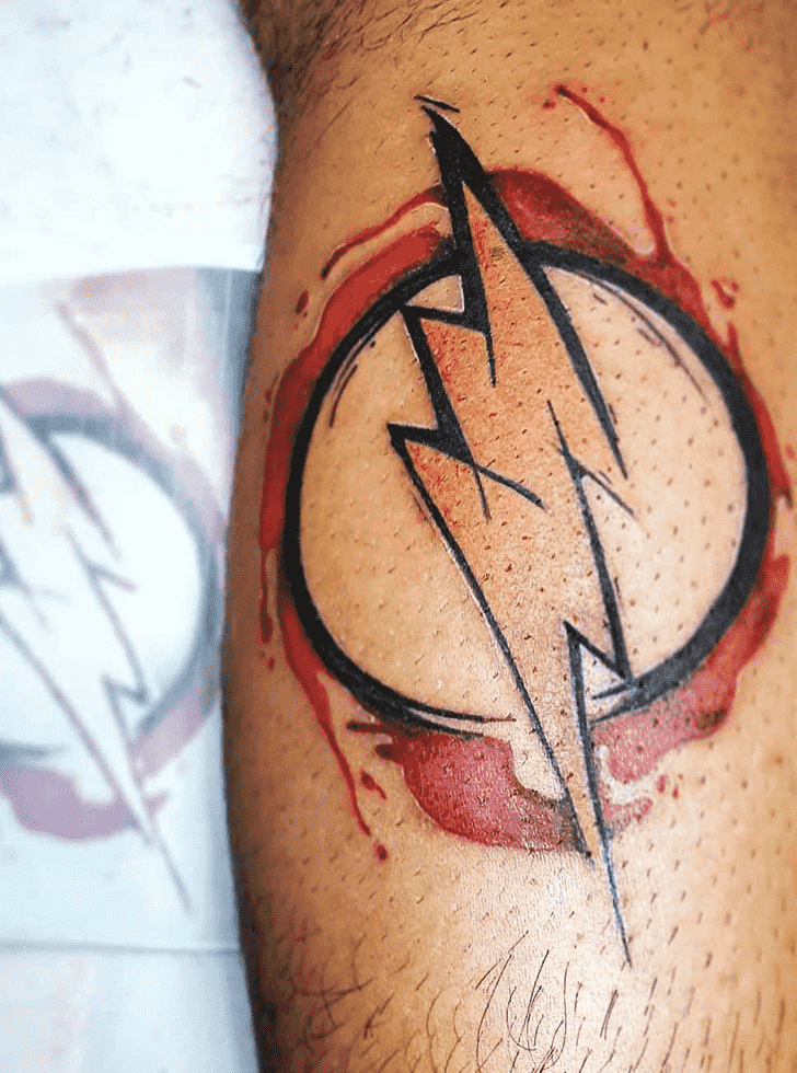 The Flash Tattoo Design Image