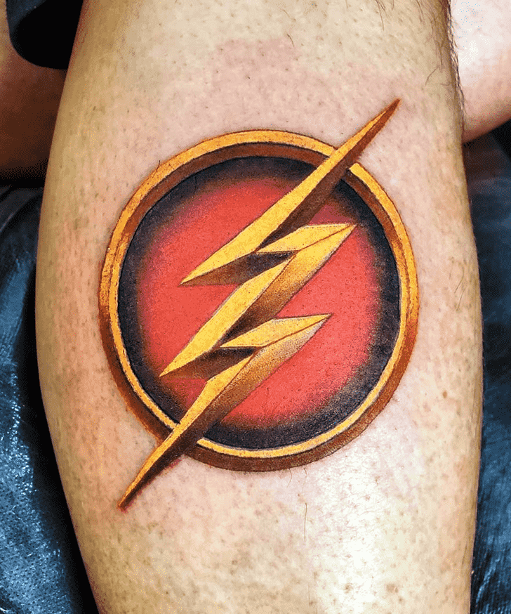 The Flash Tattoo Figure