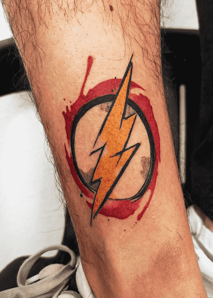 The Flash Tattoo Shot