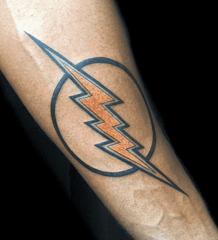 The Flash Tattoo Design Image