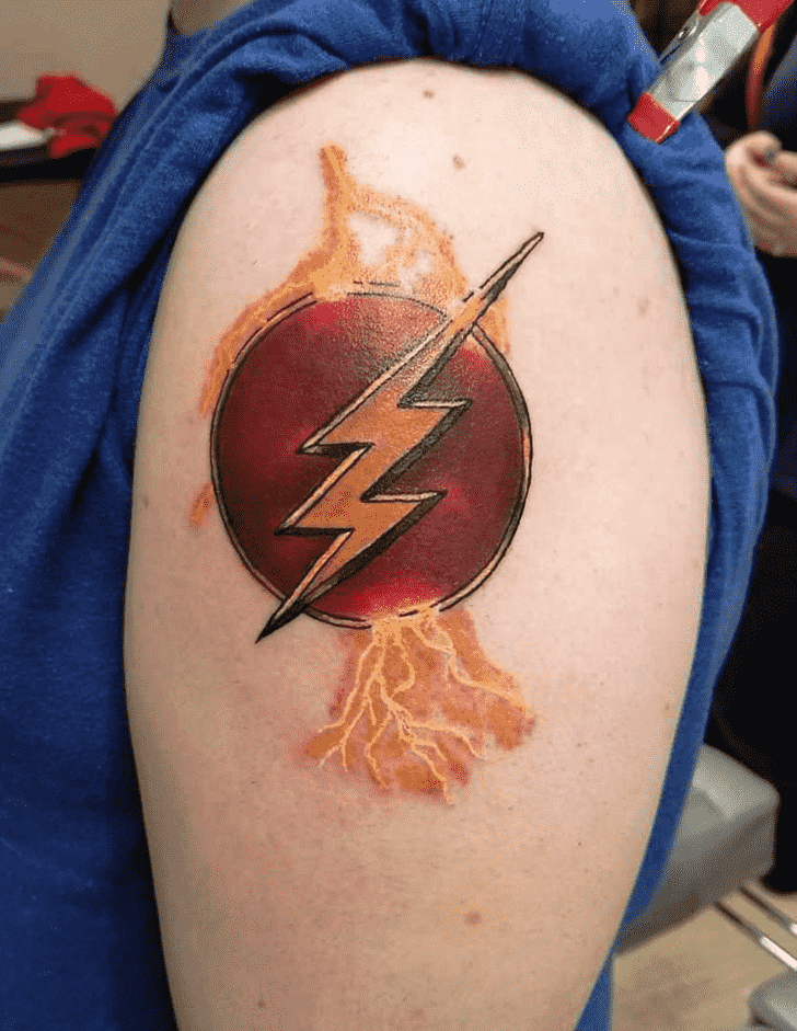 The Flash Tattoo Portrait