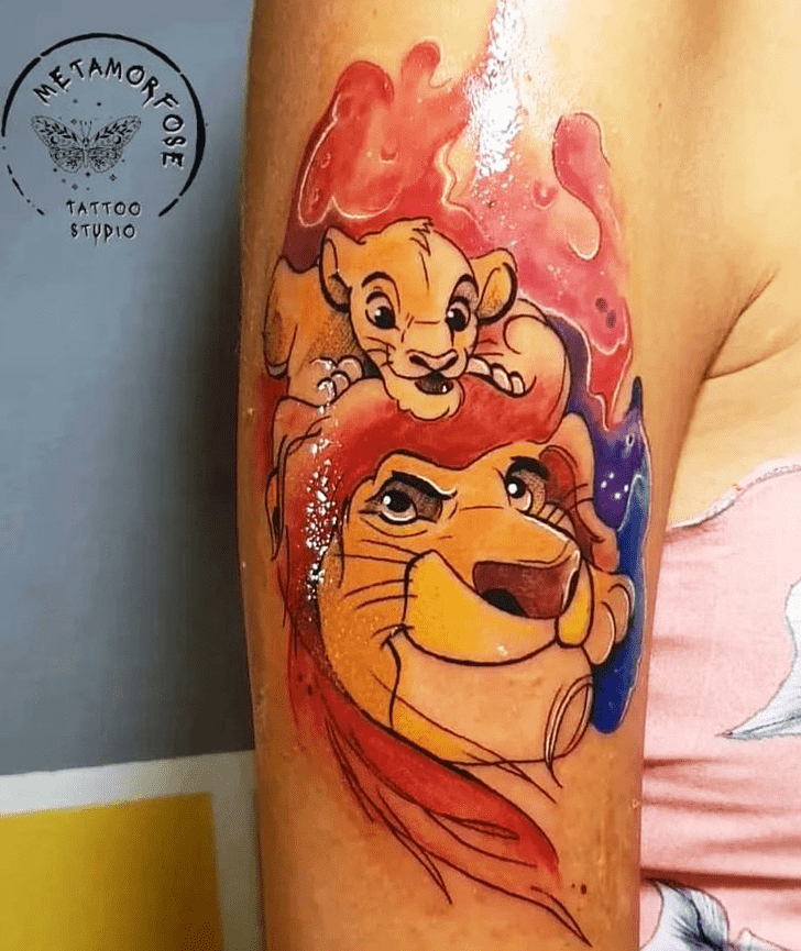 The Lion King Tattoo Photograph
