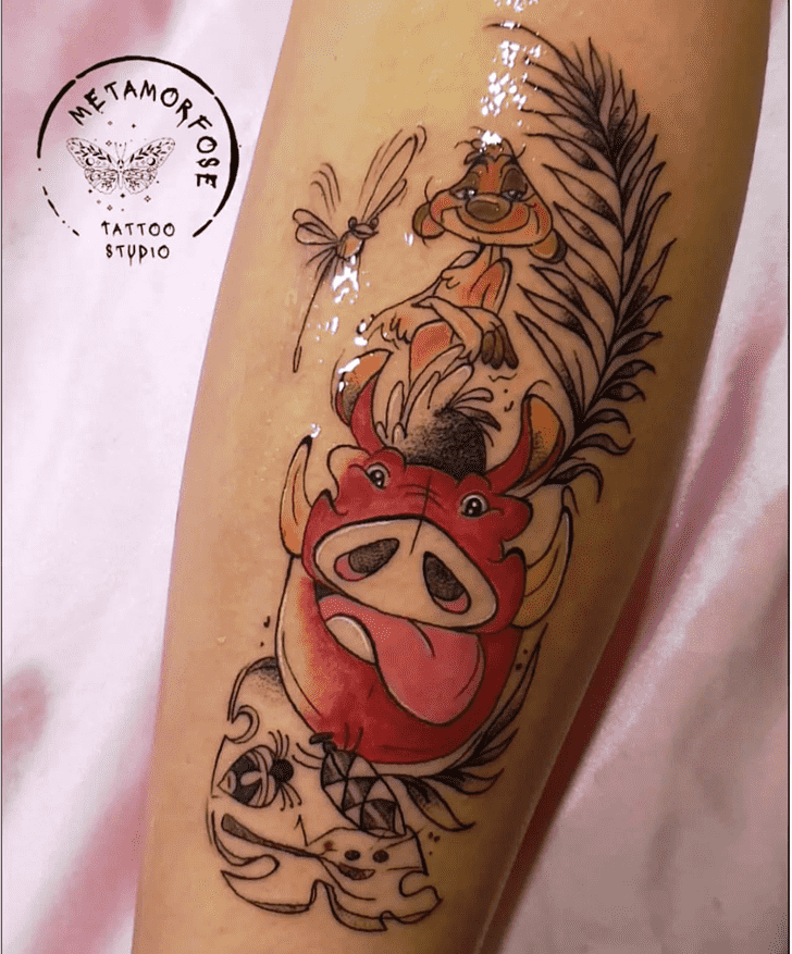 The Lion King Tattoo Ink
